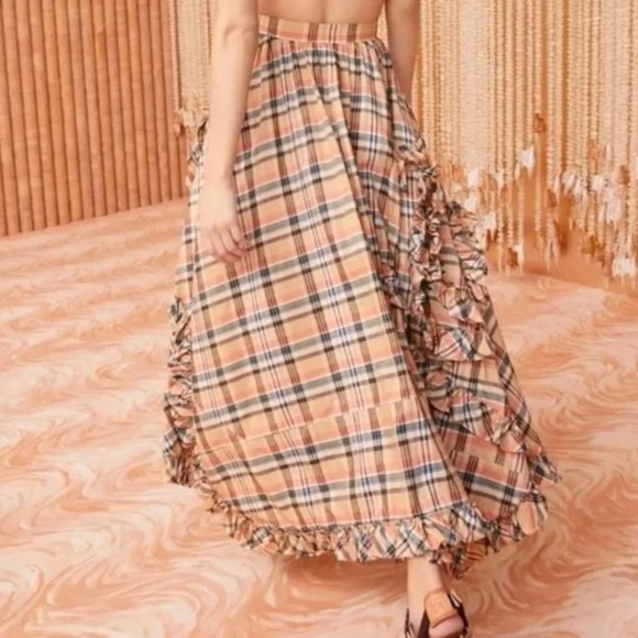 Ulla Johnson Jules Silk Blend CropTop and Annine Skirt US8 NWT - Picture 12 of 16